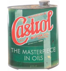 KOVINSKA DEKORATIVNA TABLA "CASTROL"