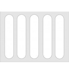 KOMPLET PETIH ODSEVNIH NALEPK "FRANCIJA"