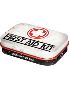 ŠKATLICA  "PRVA POMOČ" S PEPERMINT BOMBONI