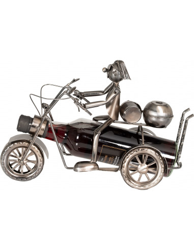 STOJALO ZA STEKLENICE "MOTOCIKEL"