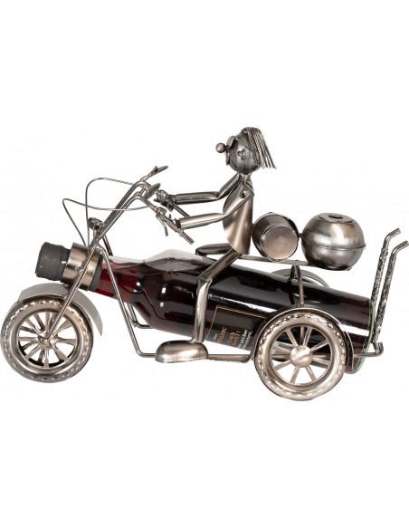 STOJALO ZA STEKLENICE "MOTOCIKEL"