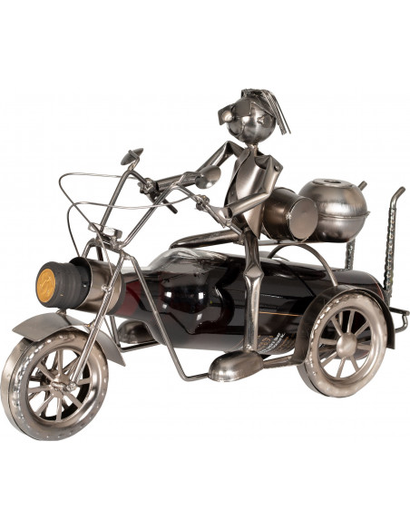 STOJALO ZA STEKLENICE "MOTOCIKEL"