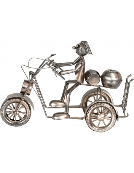 STOJALO ZA STEKLENICE "MOTOCIKEL"