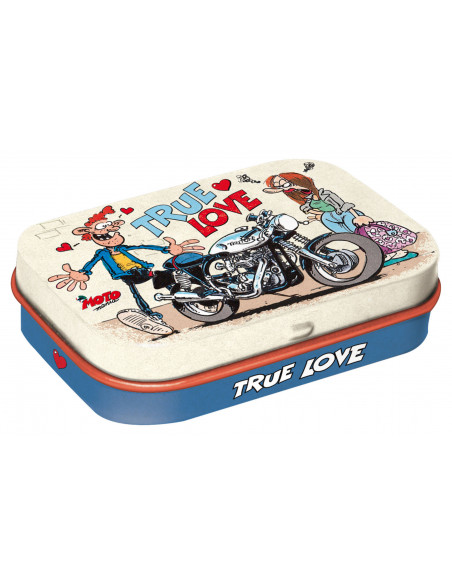ŠKATLICA S PEPERMINT BOMBONI "TRUE LOVE"