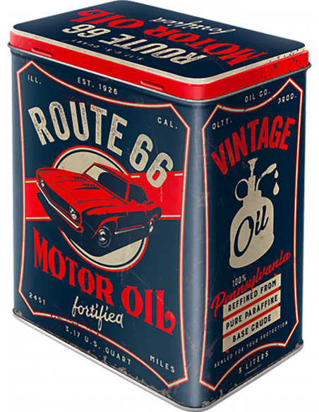 ŠKATLA ZA SHRANJEVANJE "ROUTE 66"