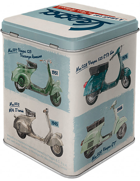 ŠKATLA ZA SHRANJEVANJE "VESPA" - mini