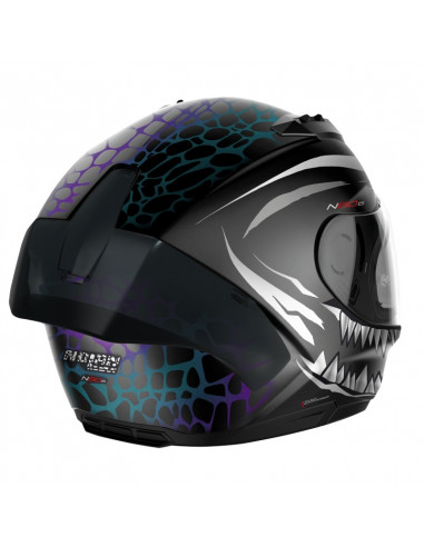 MOTORISTIČNA ČELADA NOLAN N60-6 SPORT RAVENOUS - 28 MAT