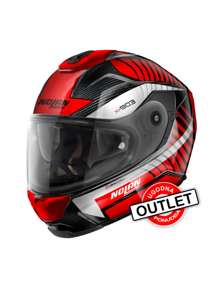 ČELADA NOLAN X-903 ULTRA CARBON X-903 ULTRA STARLIGHT N-COM - 73 (DD)