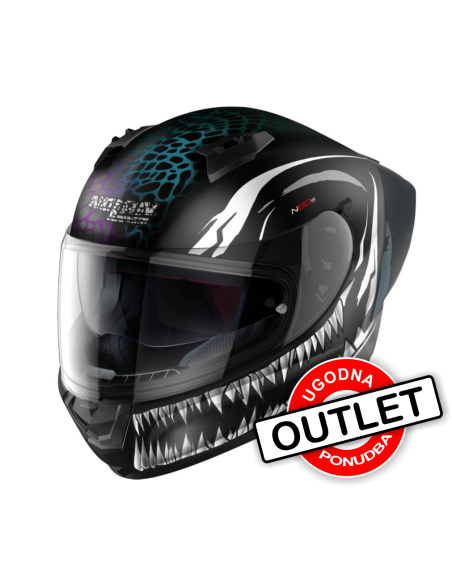 MOTORISTIČNA ČELADA NOLAN N60-6 SPORT RAVENOUS - 28 MAT MOTORISTIČNA ČELADA NOLAN N60-6 SPORT RAVENOUS - 28 MAT