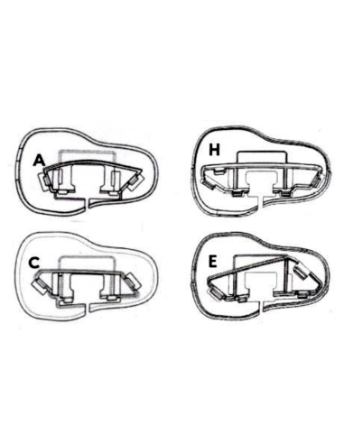 KOMPLET VEČJIH PODSTAVKOV TIPKOVNICE N-COM - SERIJA R
