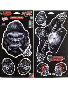 KOMPLET NALEPK "GORILE"