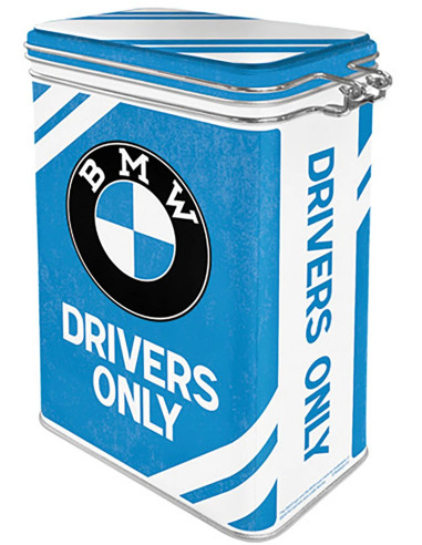 ŠKATLA ZA SHRANJEVANJE "BMW DRIVERS ONLY"