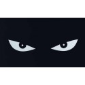NALEPKA ODSEVNA "OČI" - BELA BARVA